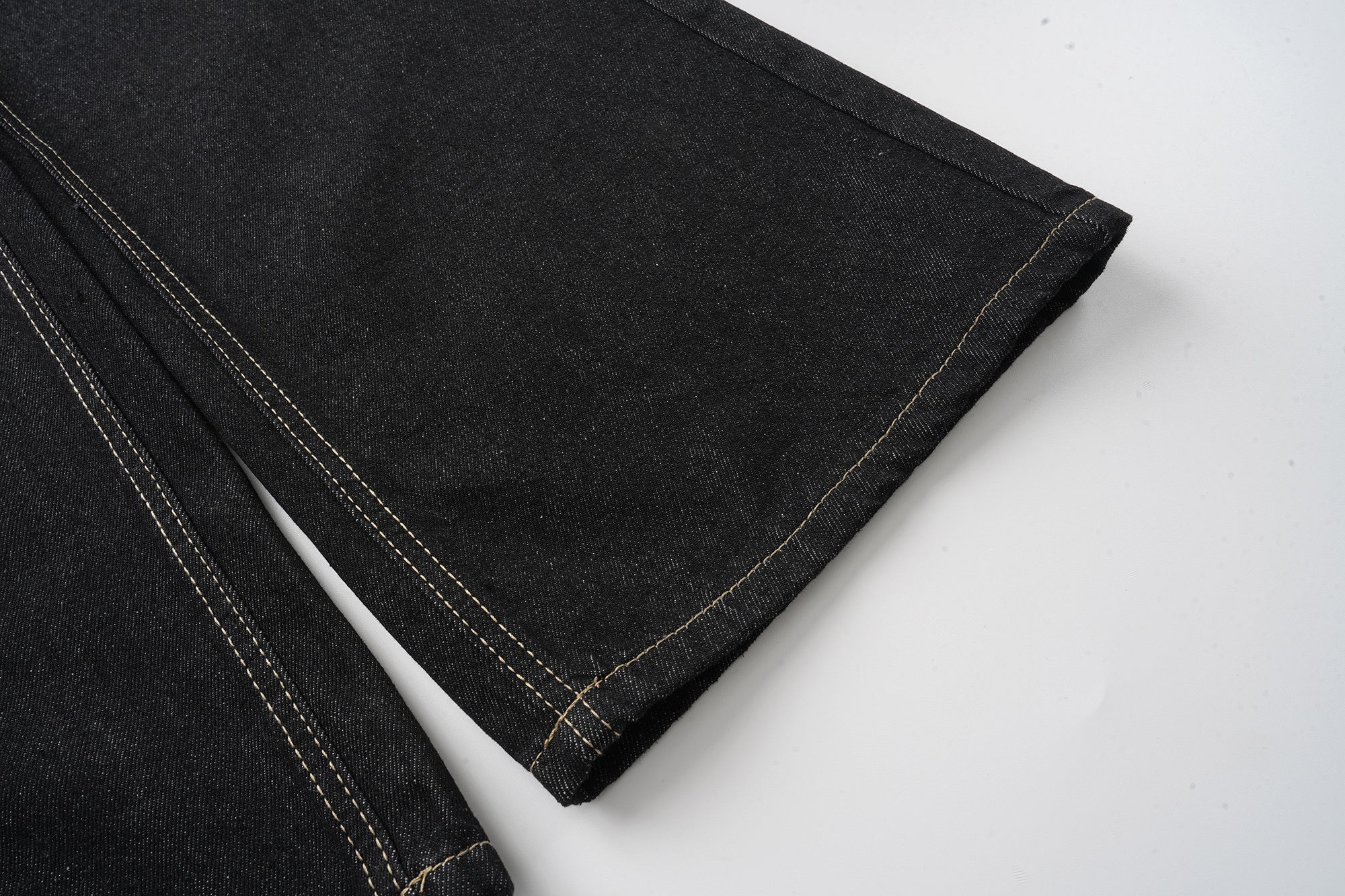 CapCabin Star Script Wide-Leg Jeans