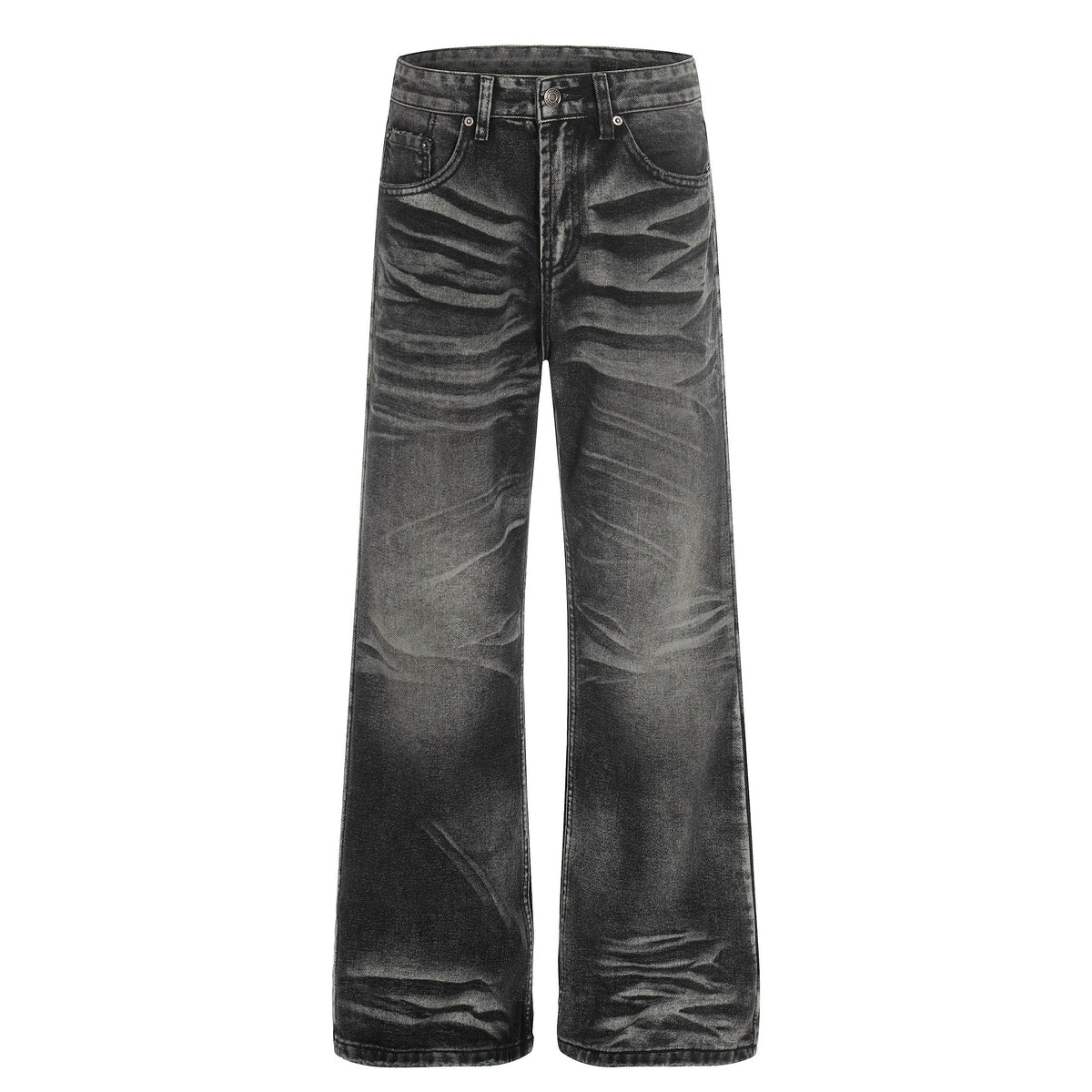 CapCabin Washed Athletic Blend Denim Pants