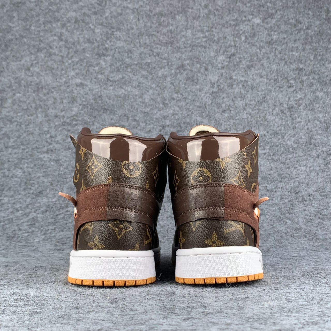 Custom Air Jordan 1 High 'Monogram Flux'