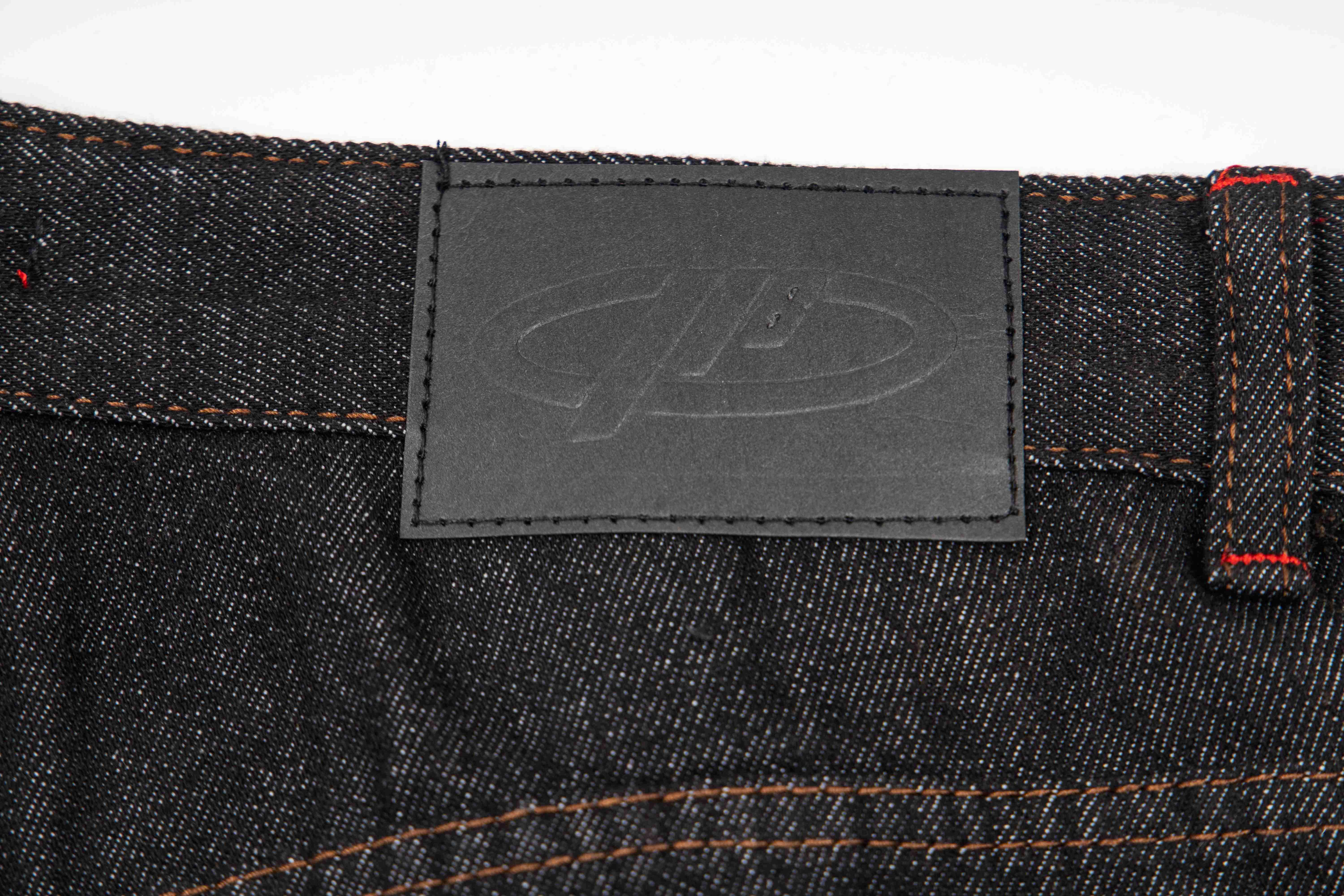 CapCabin Hook Closure Wide-Leg Denim Pants