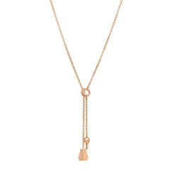 18K Rose Gold PM Kelly Clochette Necklace