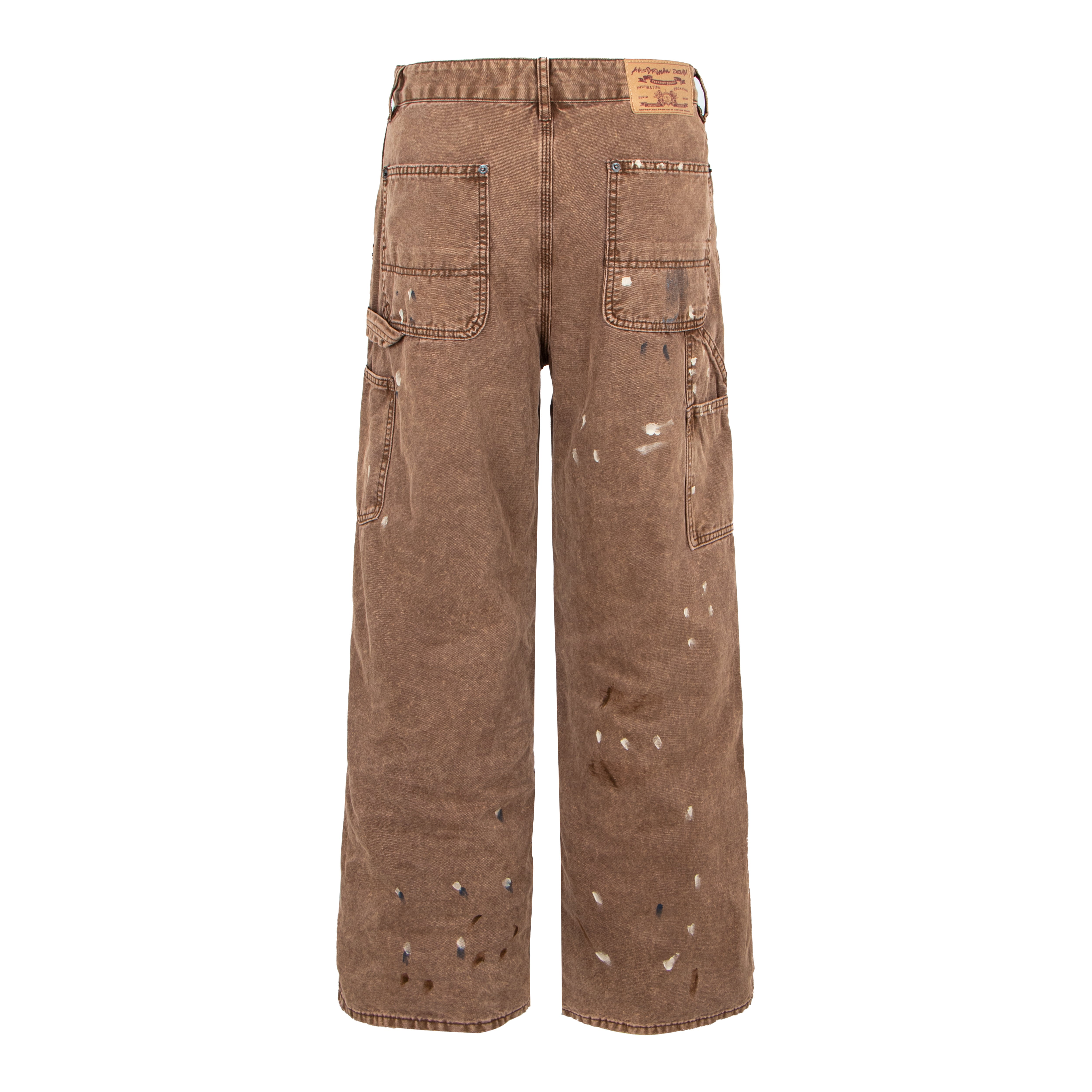 CapCabin Distressed Workwear Denim Pants