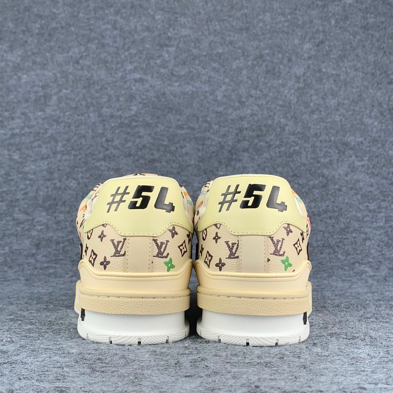 Tyler, the Creator x Louis Vuitton Trainer 'Beige Multi-Color Monogram'