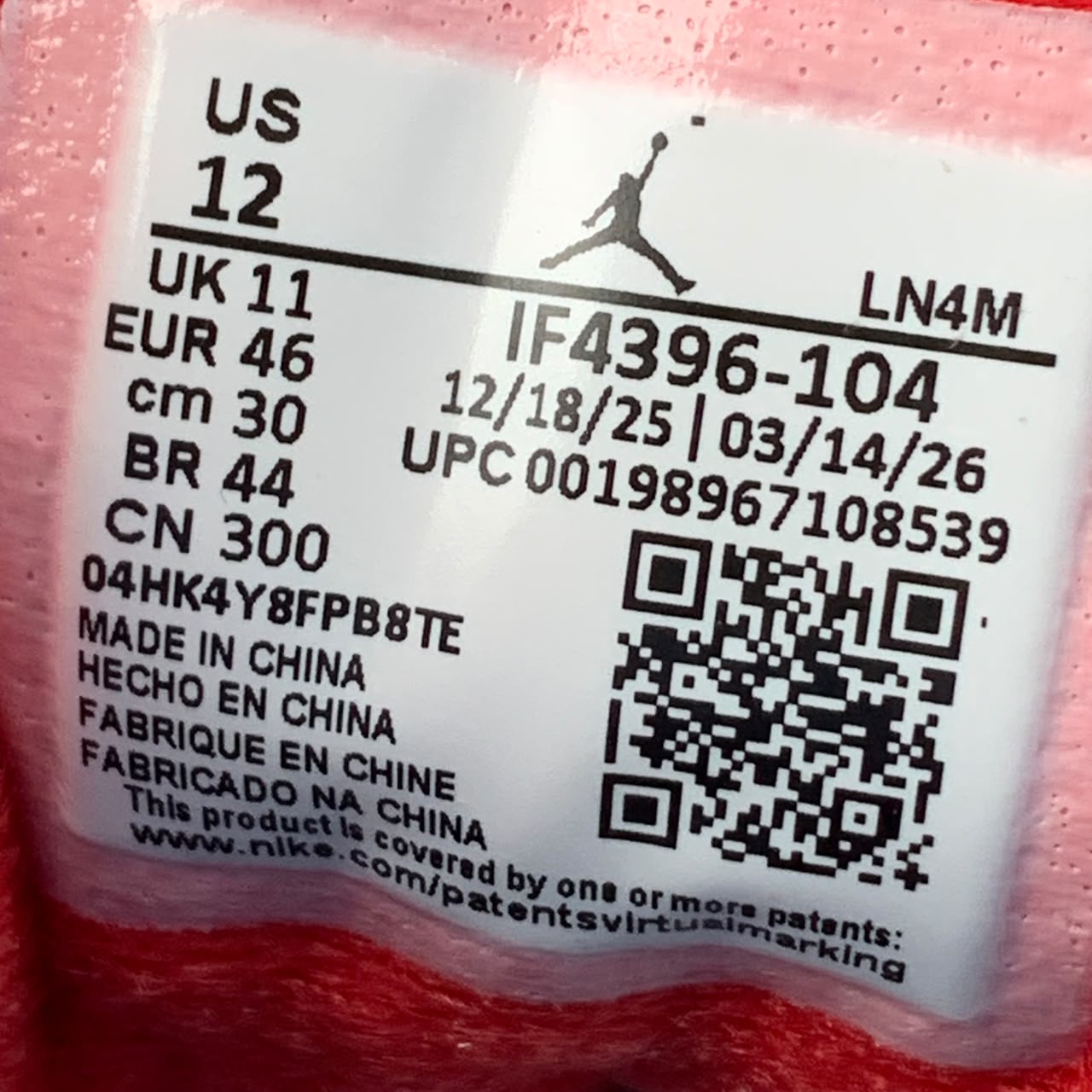 Air Jordan 3 Retro OG 'True Blue' 2026