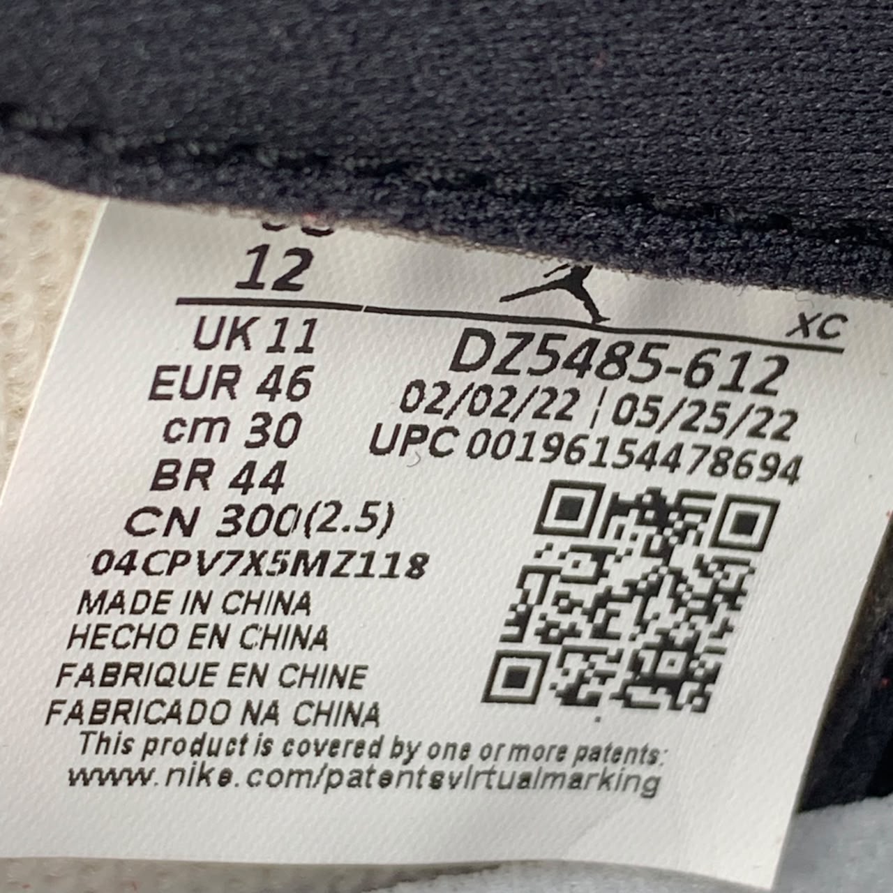 Air Jordan 1 Retro High OG 'Lost & Found'