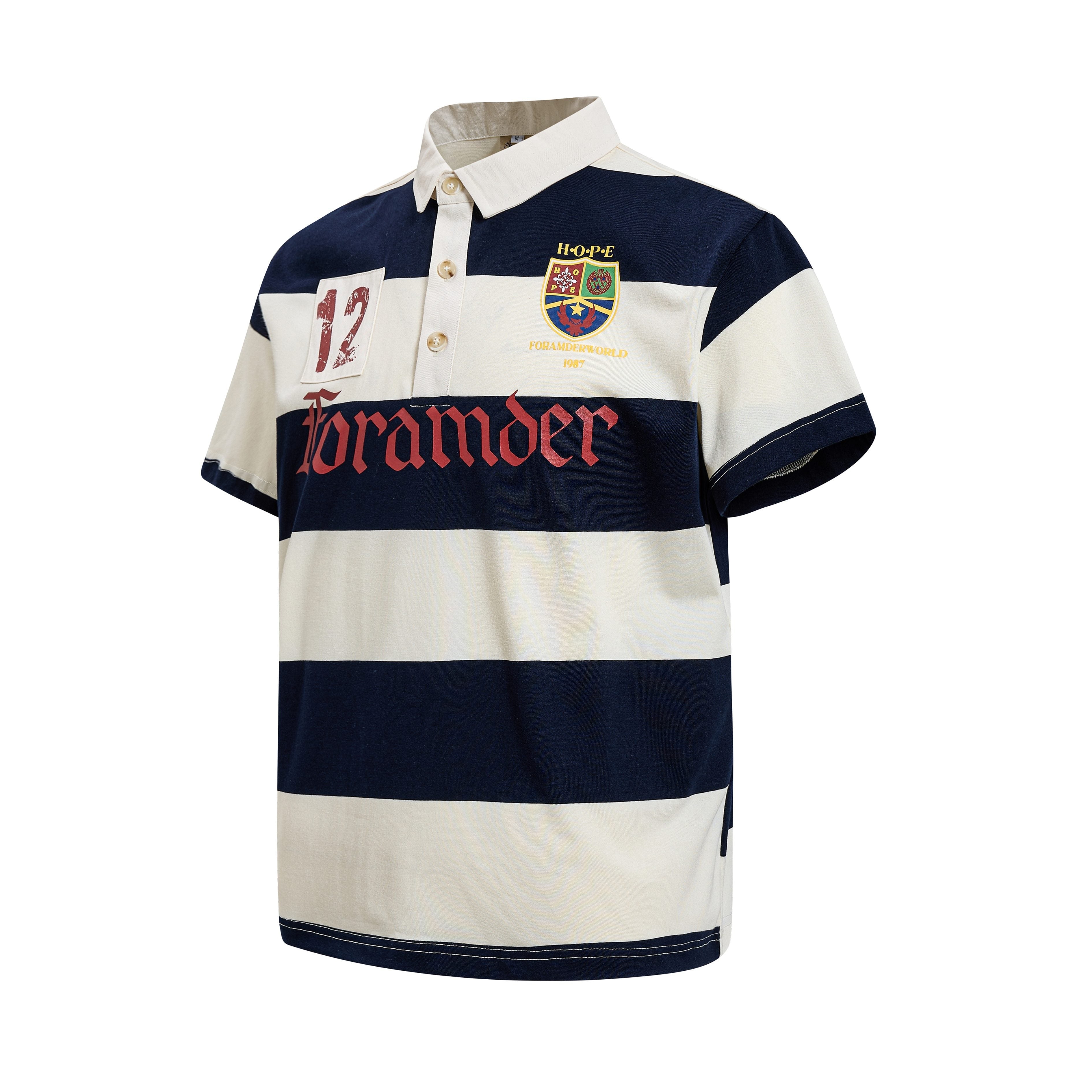 CapCabin “Heritage Stripe Rugby Polo”