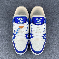 LV Trainer 'White Blue Crystals'