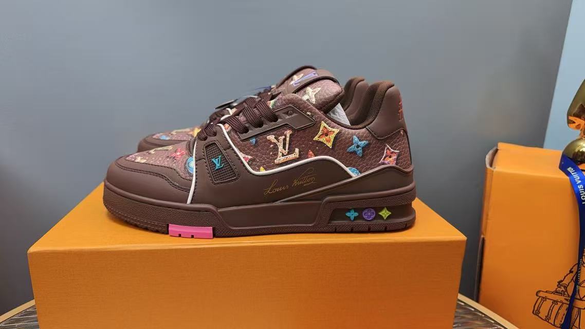 LV Trainer ‘Monogram Donuts Brown’