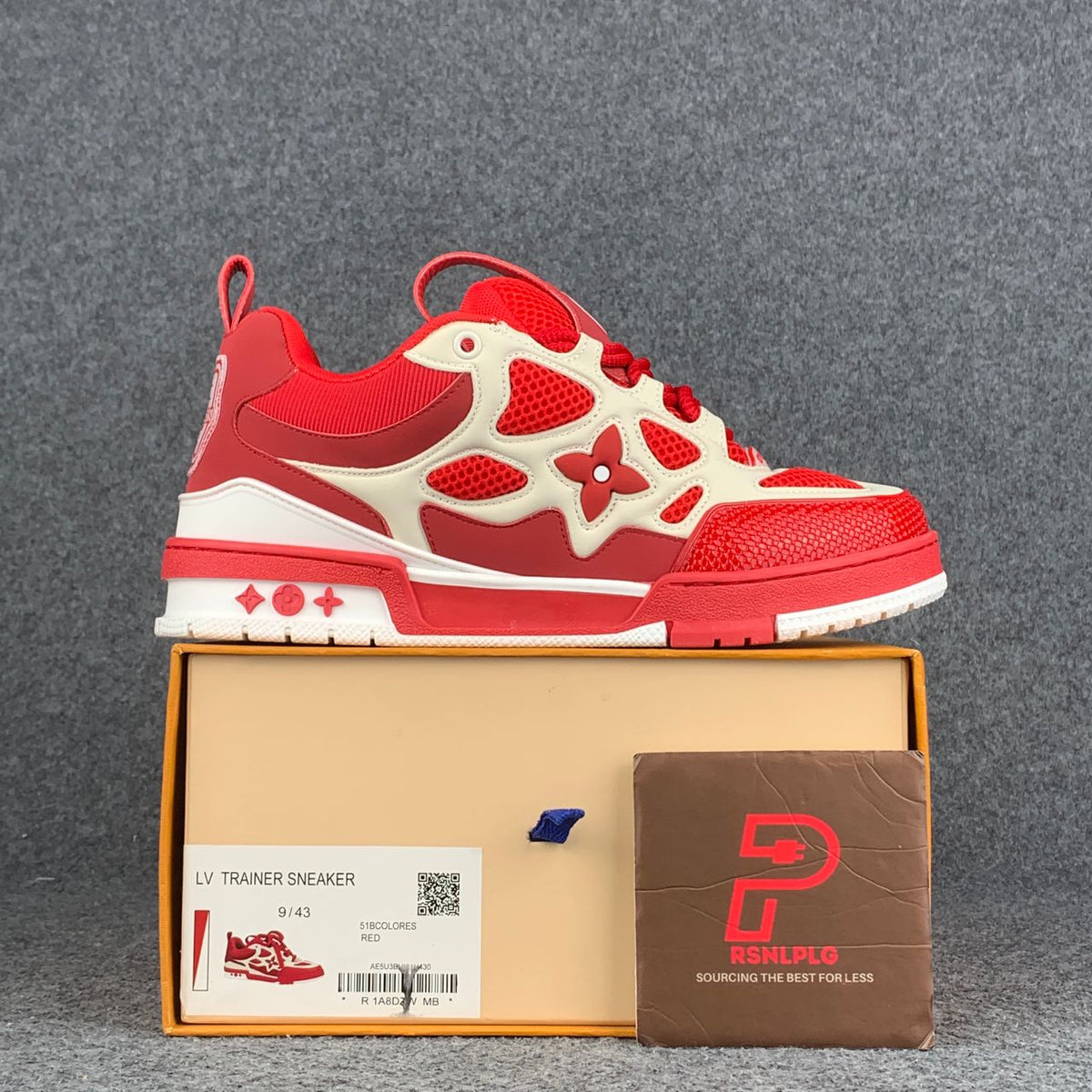 LV Skate Sneaker 'Red'