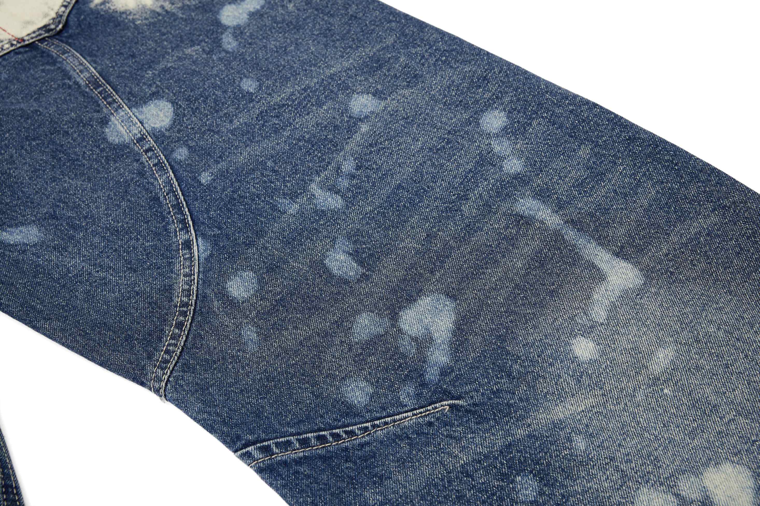 CapCabin “Grommet Washed Balloon Jeans