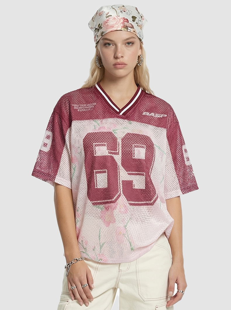 CapCabin “Blossom 69” Mesh Jersey T-Shirt