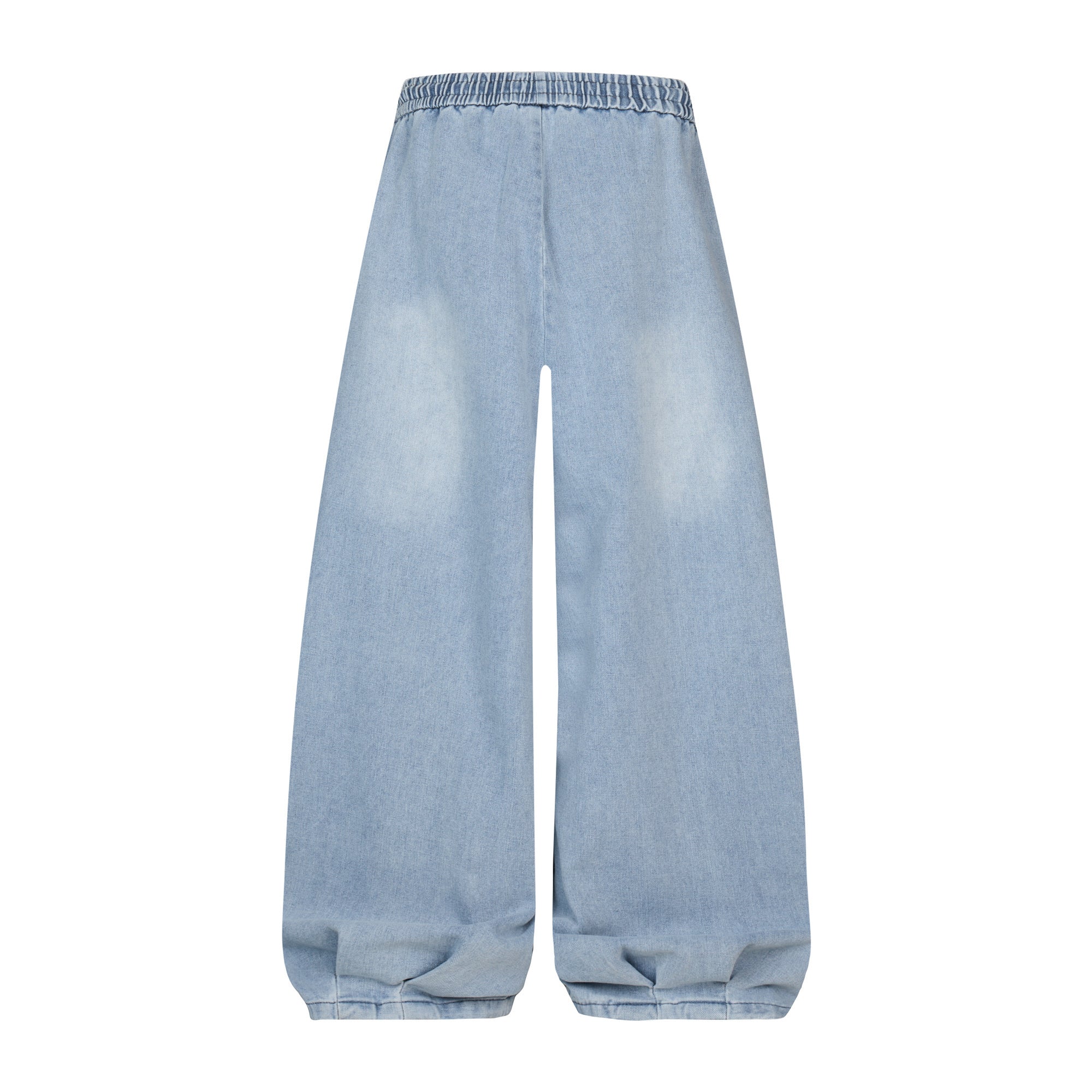 CapCabin Sculpted Denim Balloon Pants