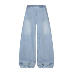CapCabin Sculpted Denim Balloon Pants