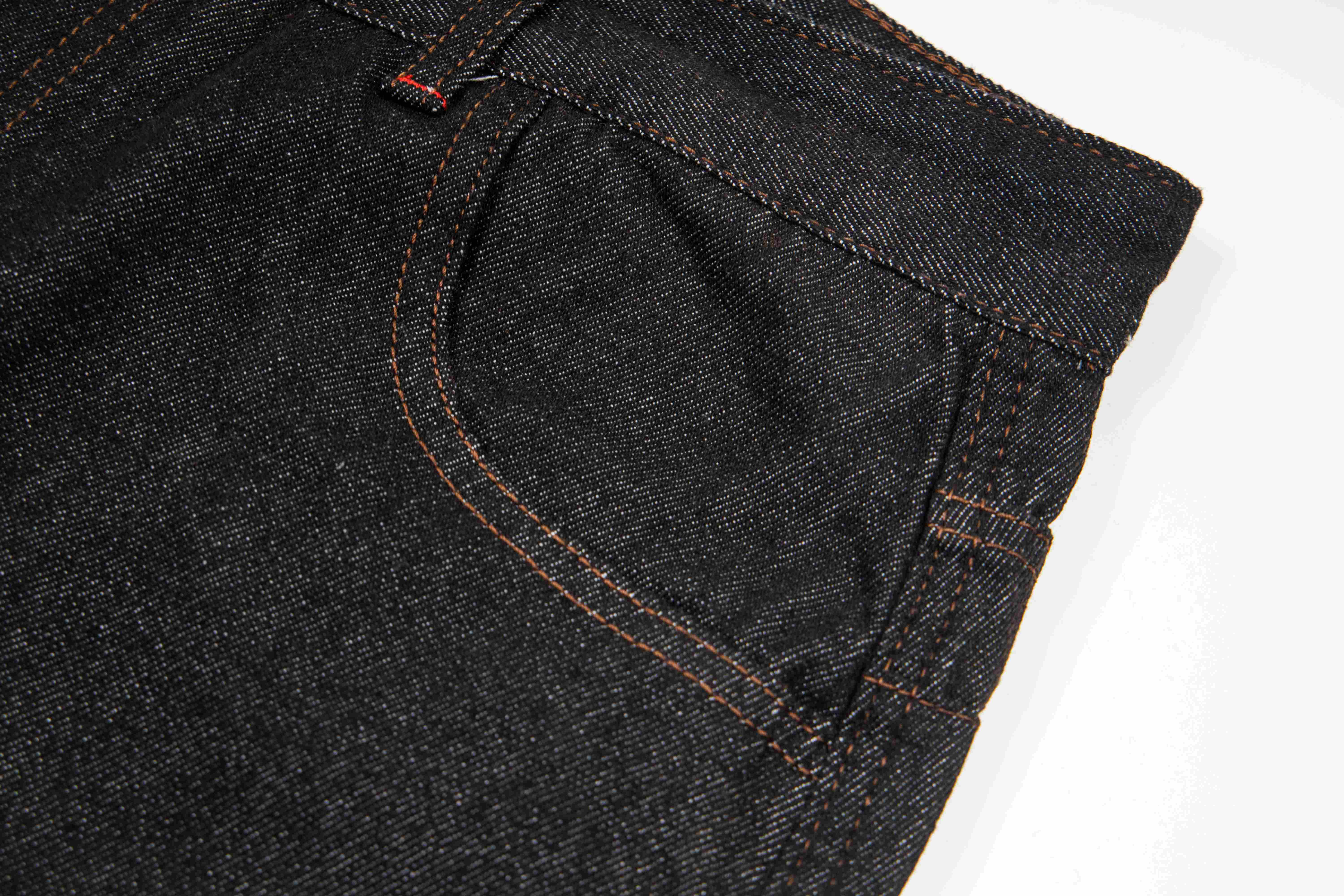 CapCabin Hook Closure Wide-Leg Denim Pants