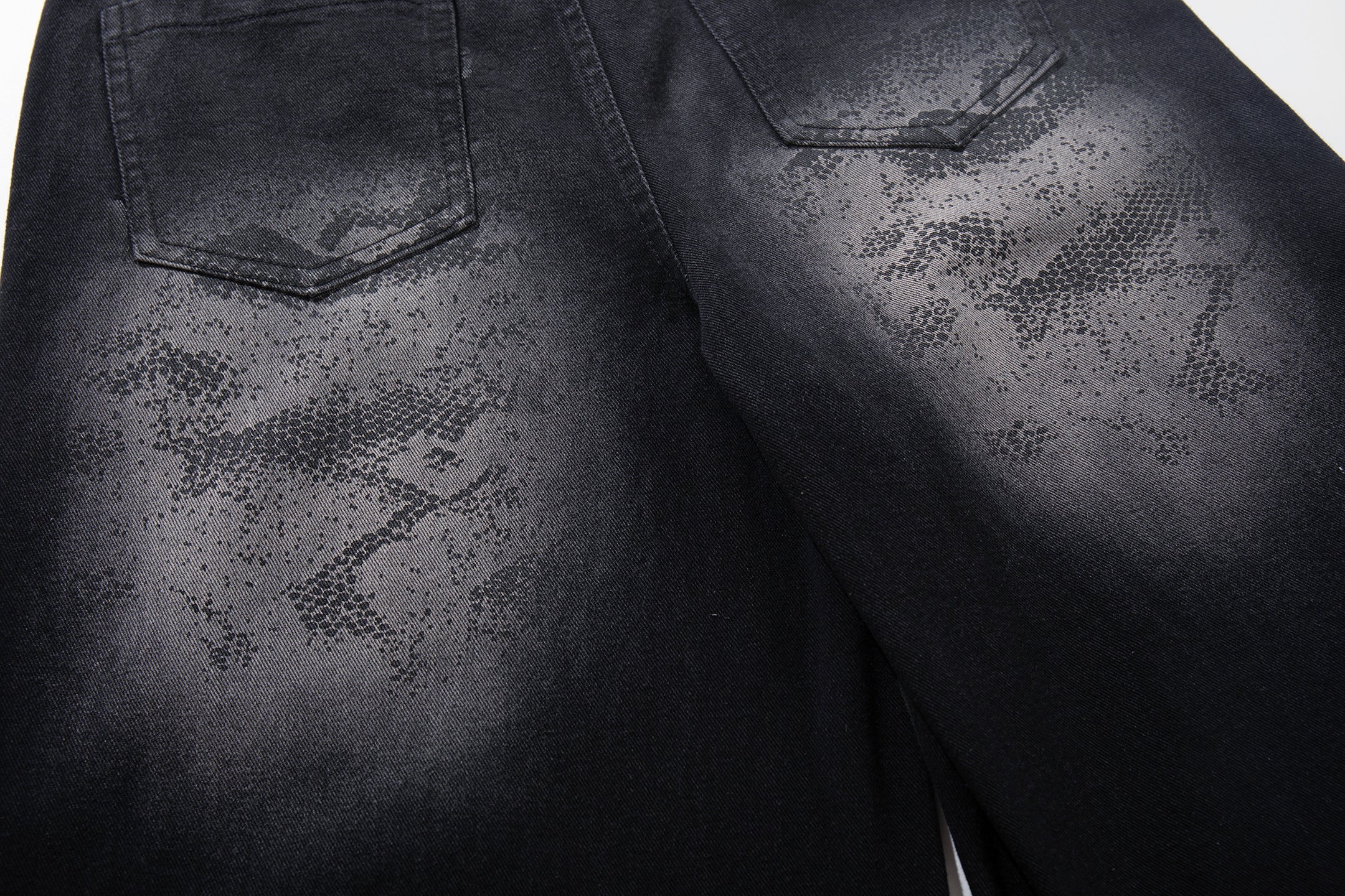 CapCabin Shadow Camo Wide-Leg Pants