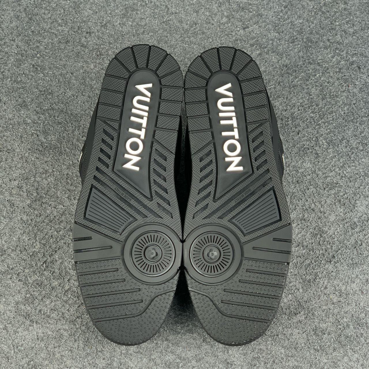 LV Trainer 'Embossed Monogram Black'
