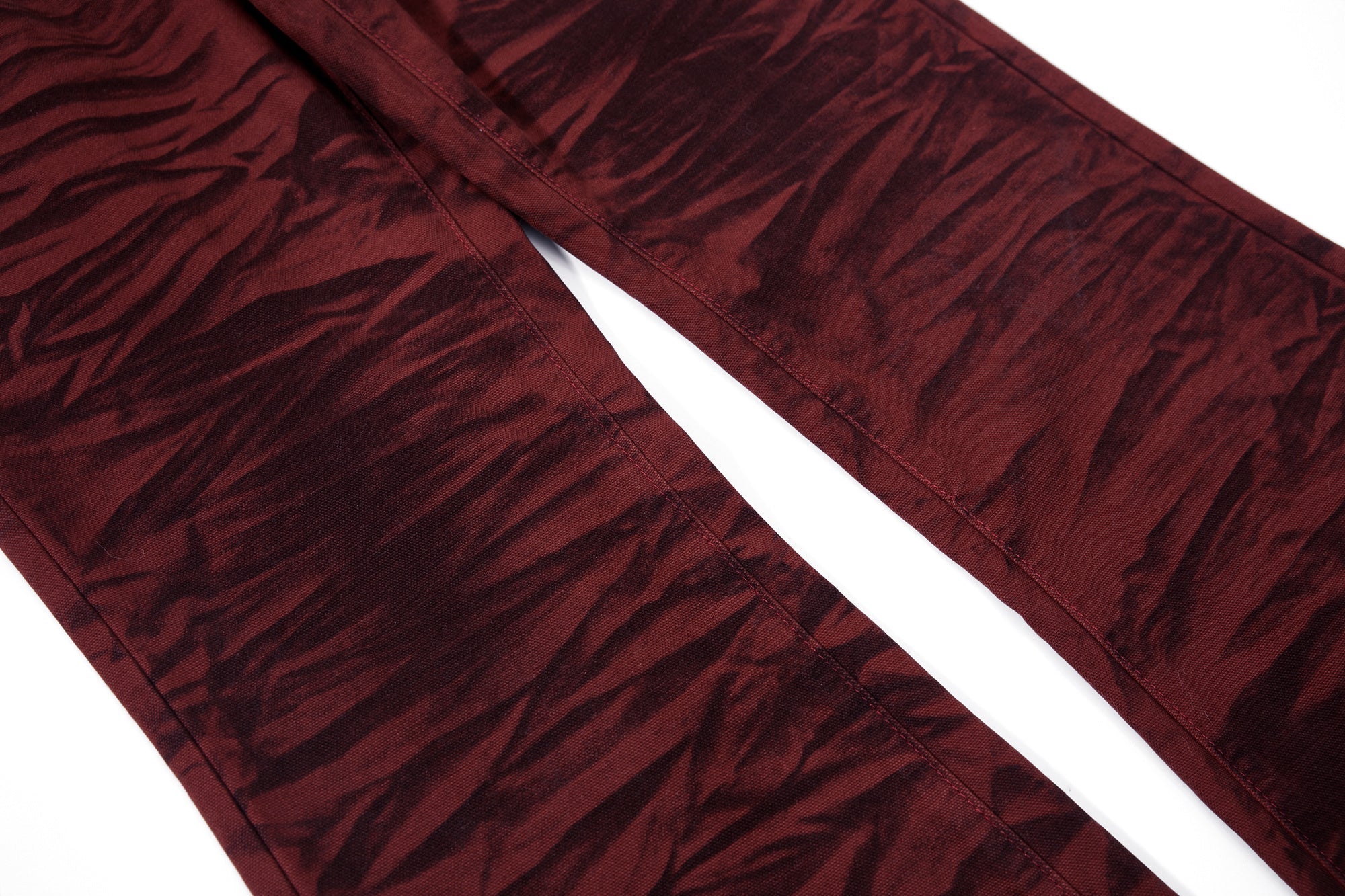 CapCabin Tiger-Pattern Flared Pants