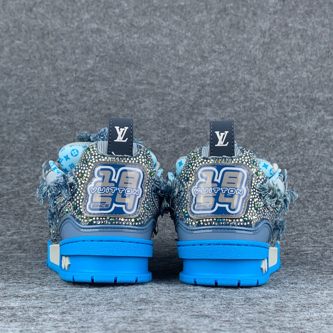 Swarovski x LV Skate Sneaker 'Blue Monogram'