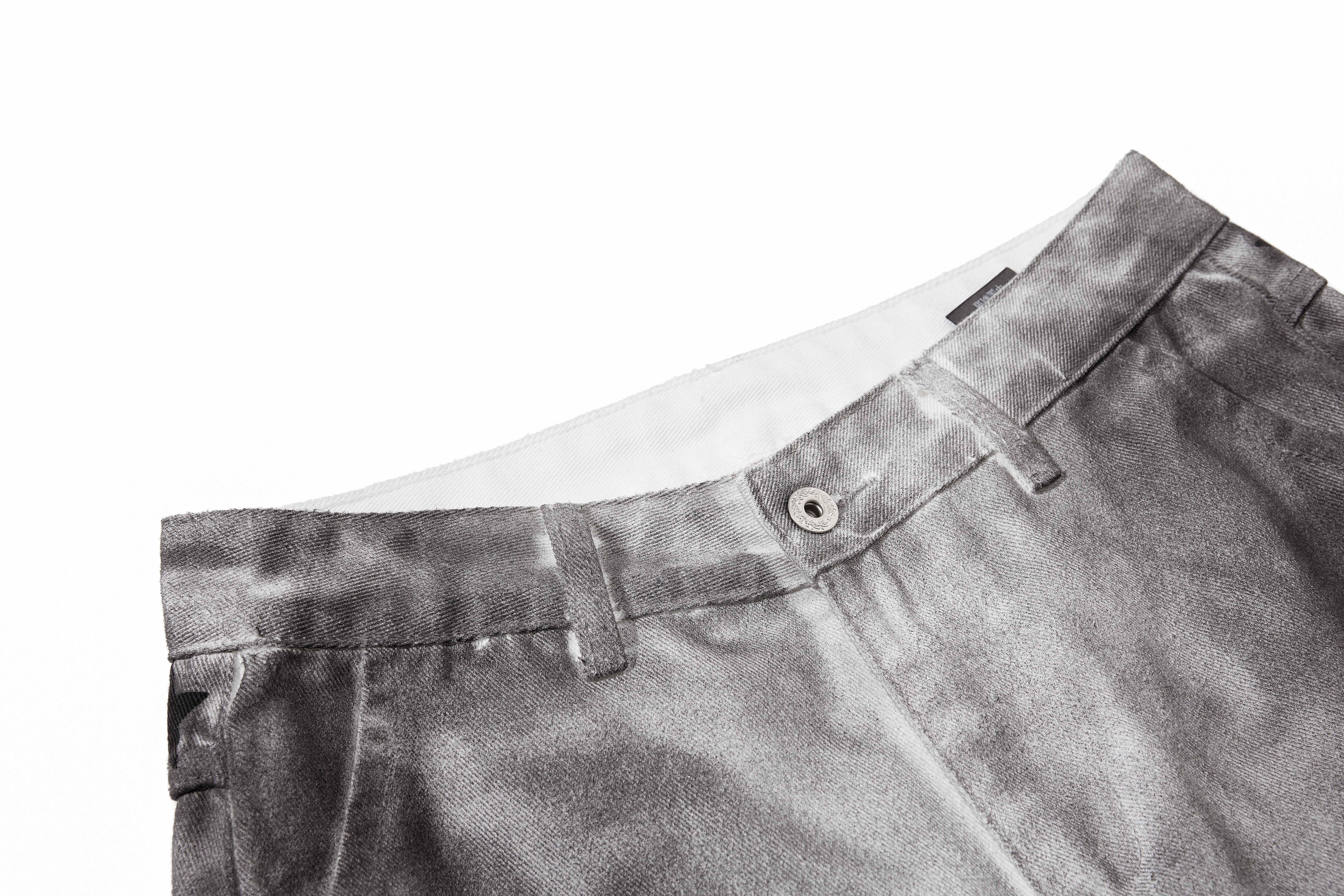 CapCabin Graphic Washed Wide-Leg Pants