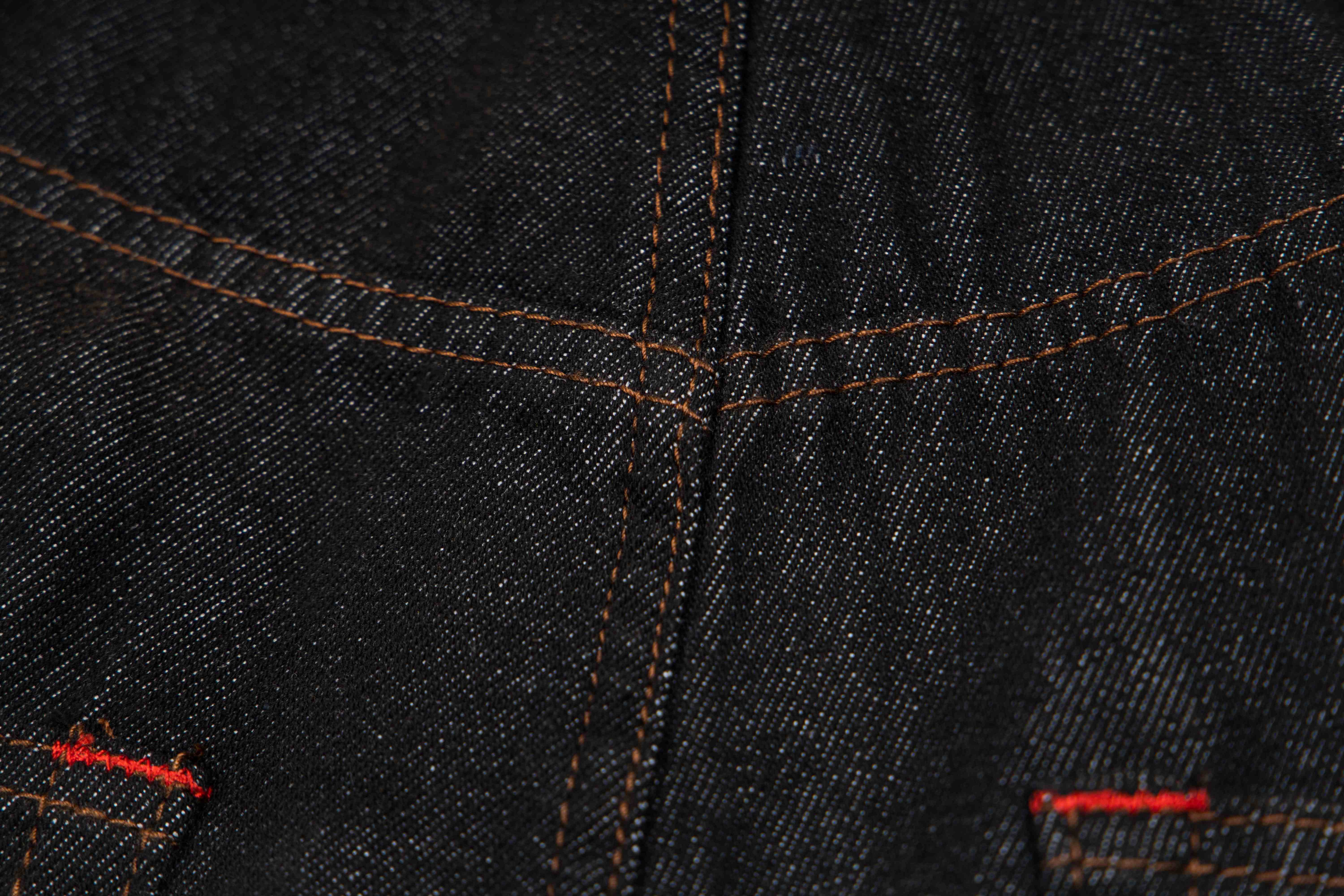CapCabin Hook Closure Wide-Leg Denim Pants