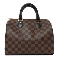 Damier Ebene Speedy Bandouliere 25