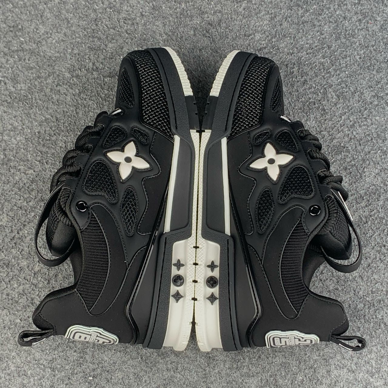 LV Skate Sneaker 'Black White'