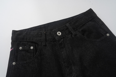 CapCabin Cross Pocket Graphic Wide-Leg Jeans