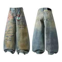 CapCabin “Toychain Graffiti Balloon Jeans”
