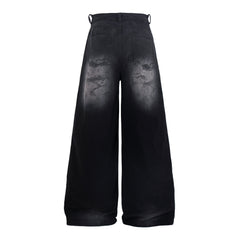 CapCabin Shadow Camo Wide-Leg Pants