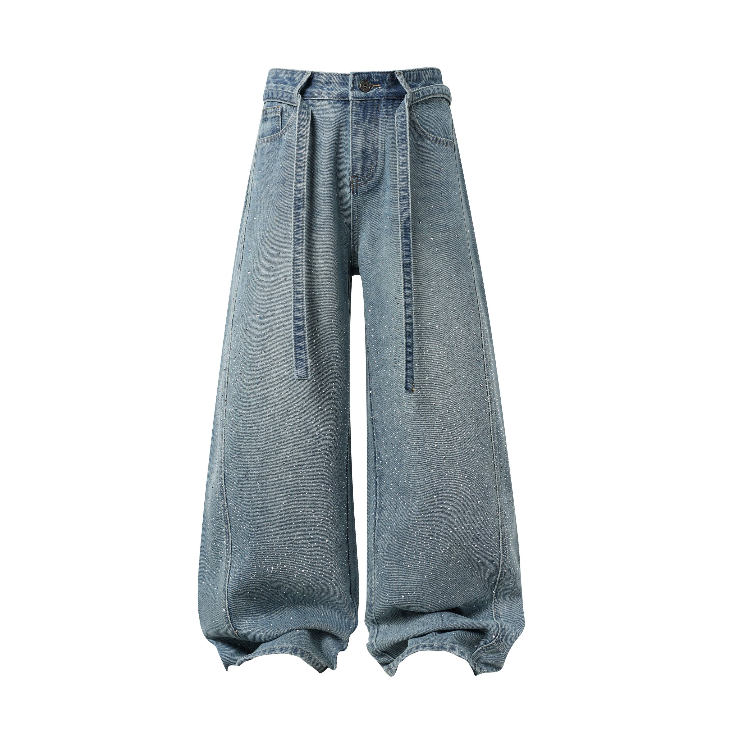CapCabin “Starlight Dust Denim Pants”