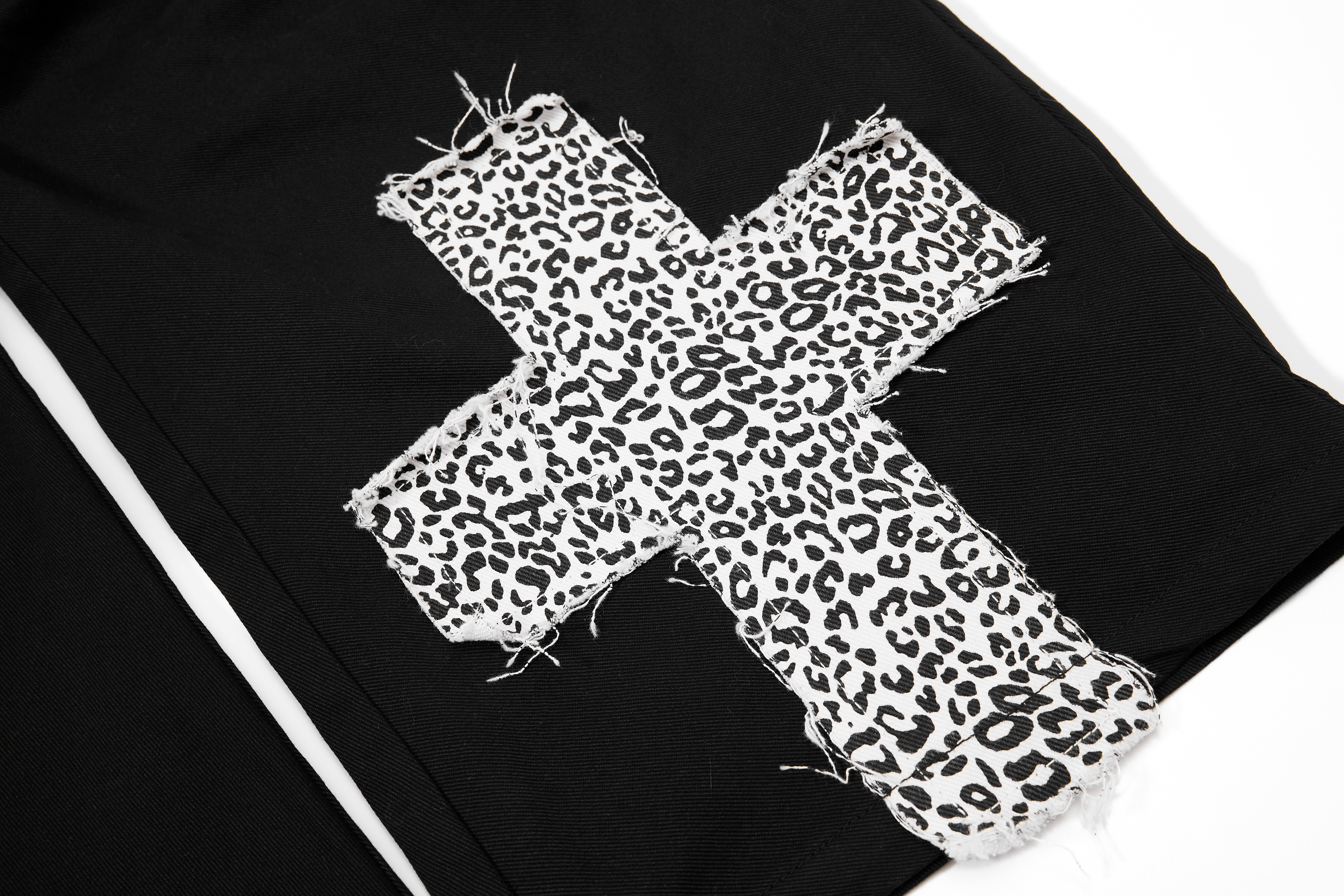 CapCabin Leopard Cross Utility Pants