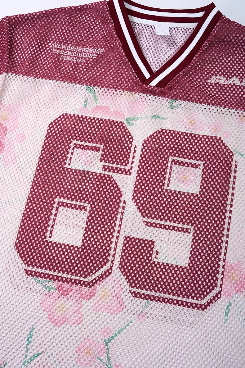CapCabin “Blossom 69” Mesh Jersey T-Shirt