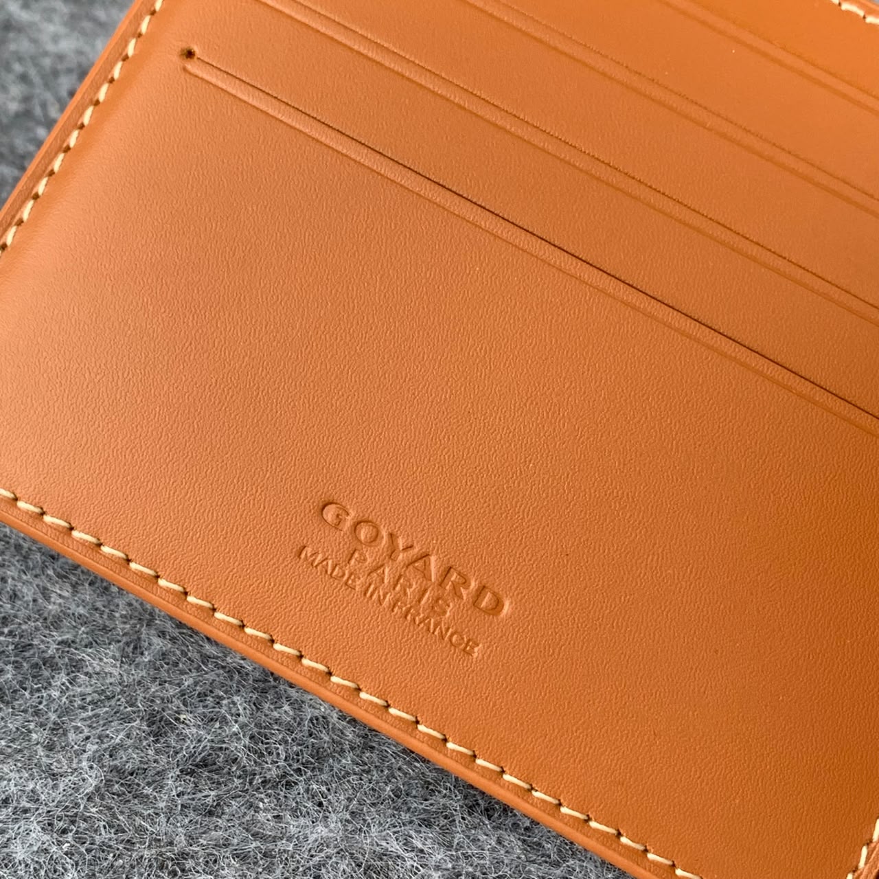 Goyard SLOT WALLET  'BLACK TAN'