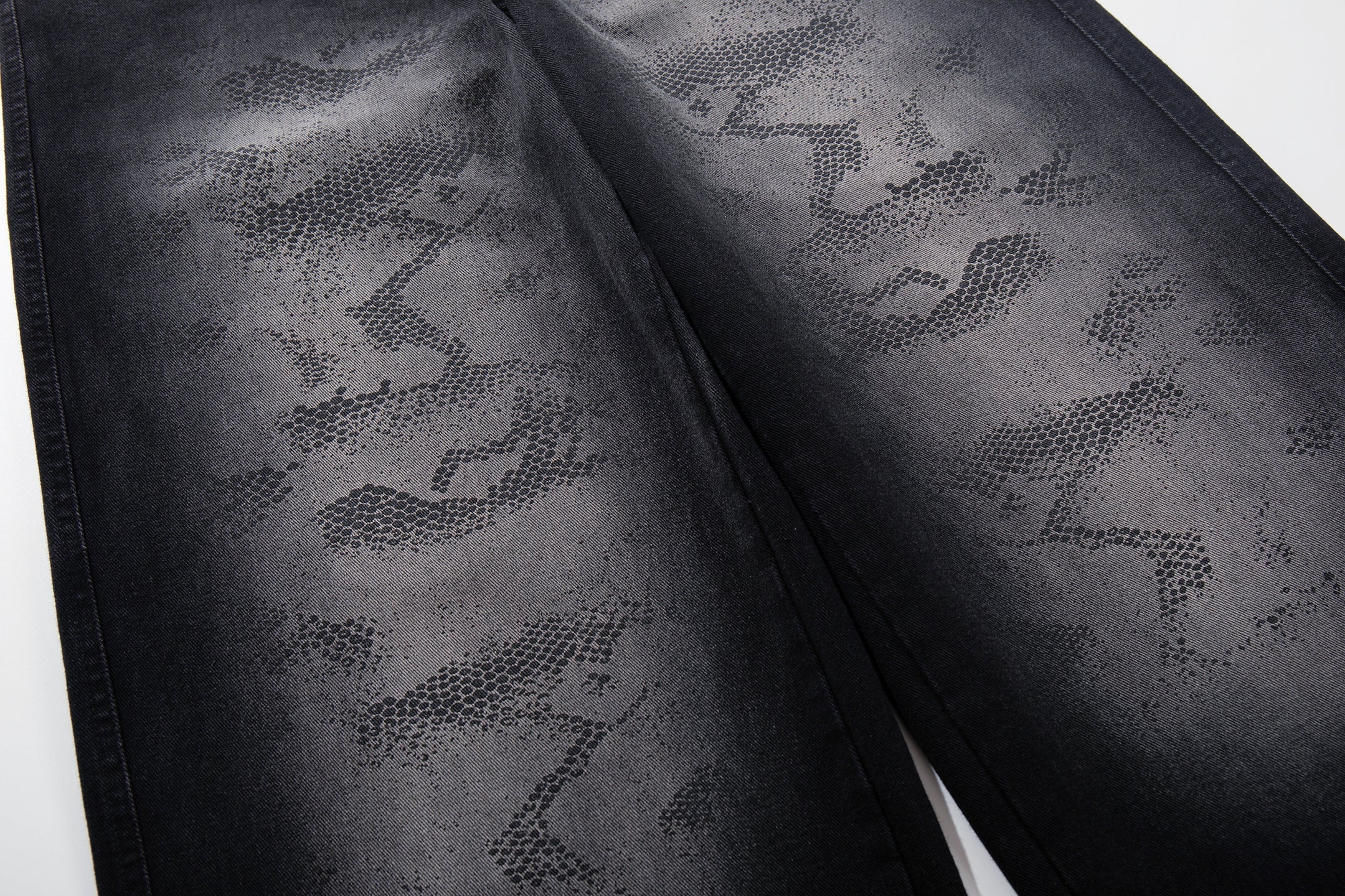 CapCabin Shadow Camo Wide-Leg Pants