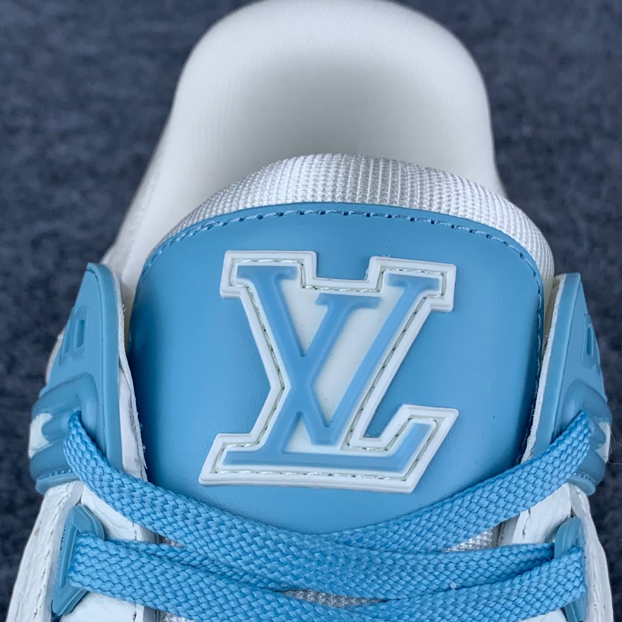 LV Trainer Low 'White Sky Blue'