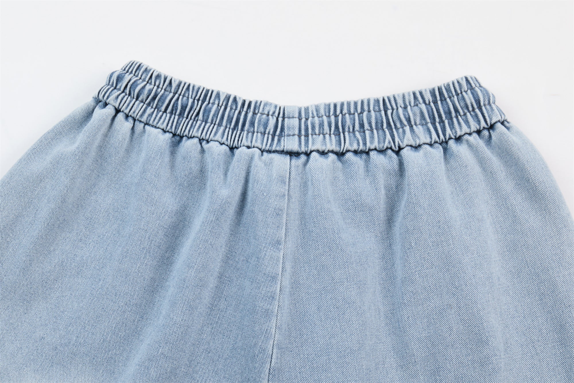 CapCabin Sculpted Denim Balloon Pants