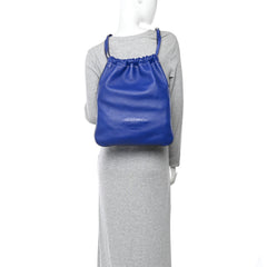 Cheri Calfskin Bridado Backpack Bleu Electrique