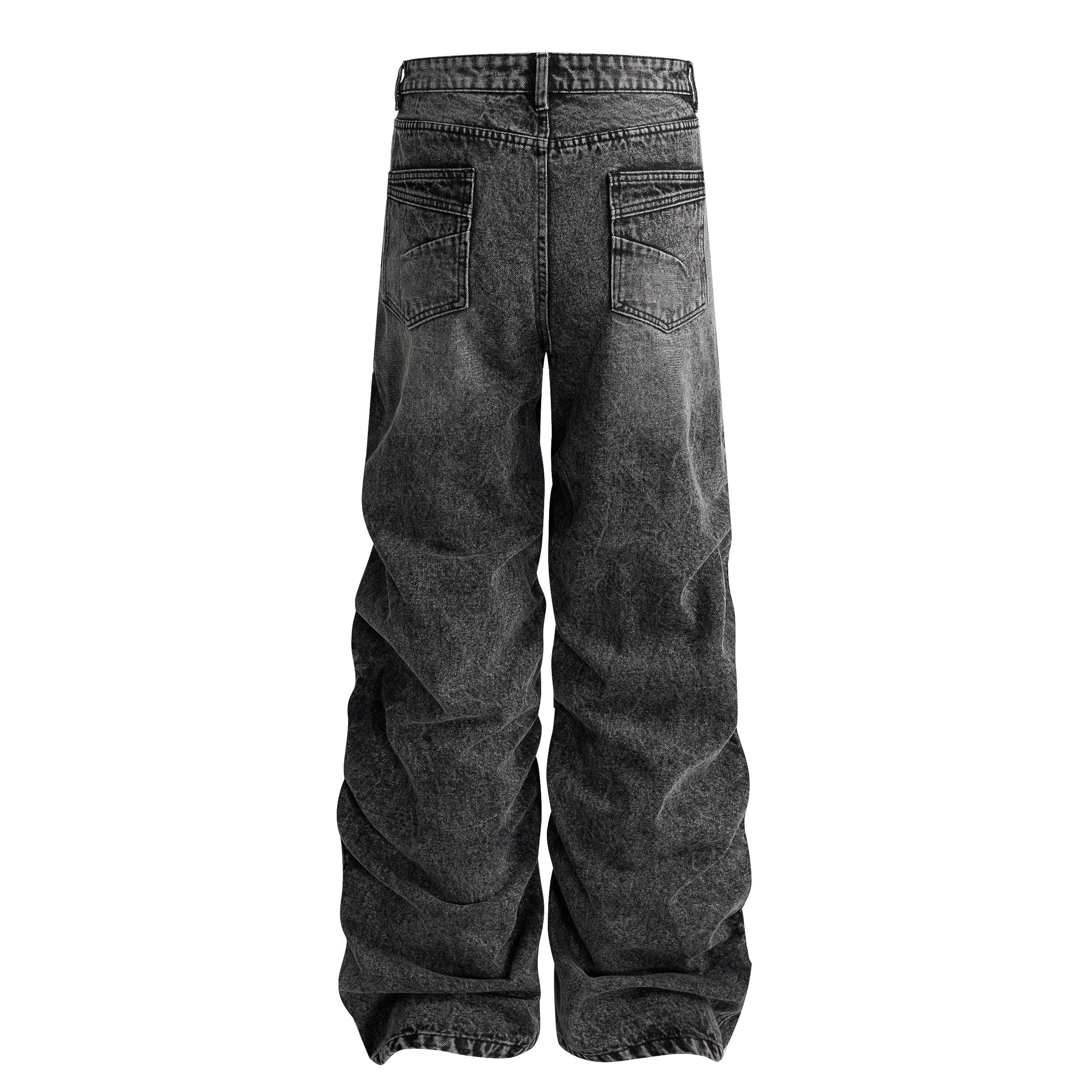 CapCabin “Stacked Vintage Denim Jeans”