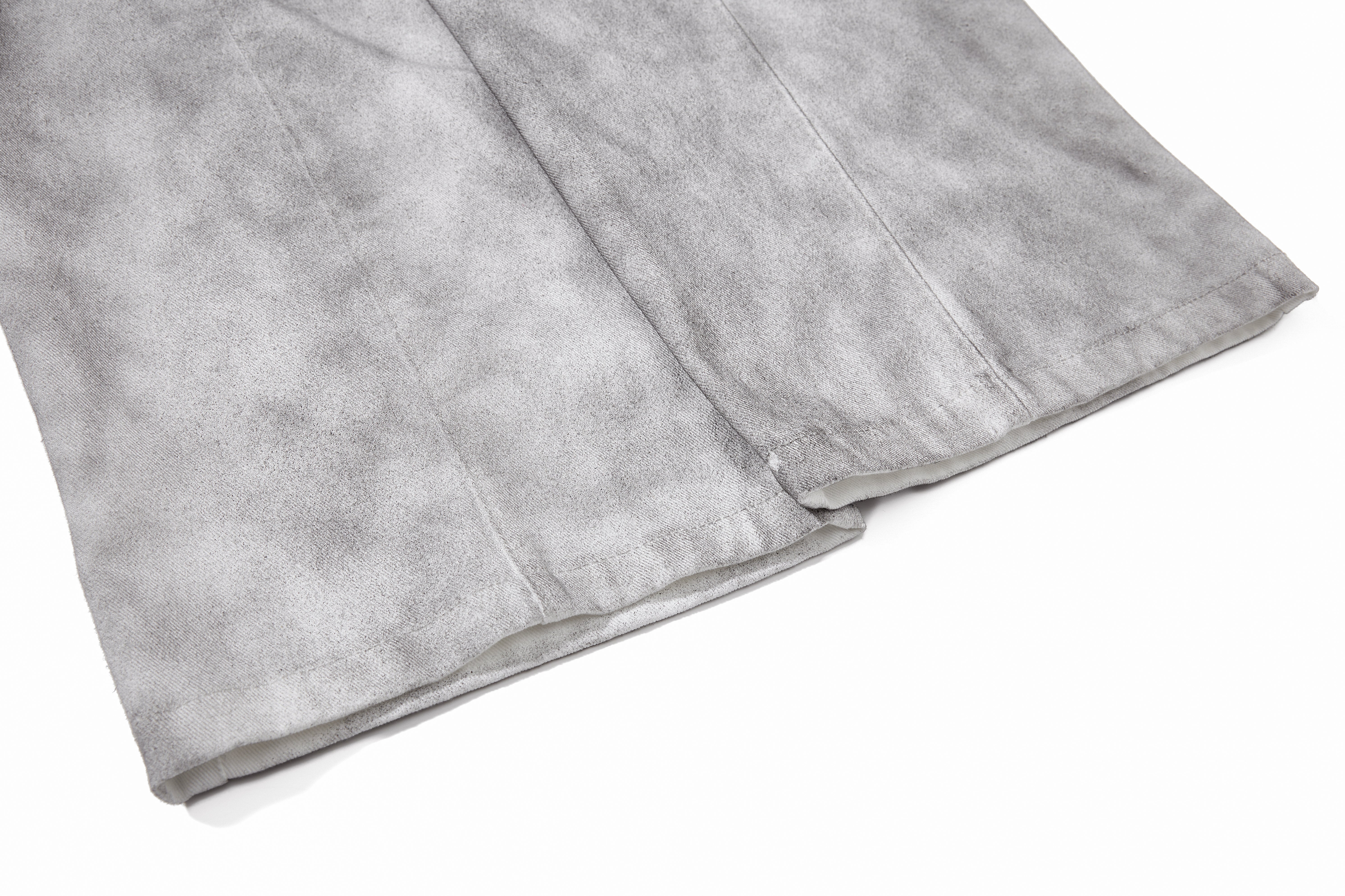CapCabin Graphic Washed Wide-Leg Pants