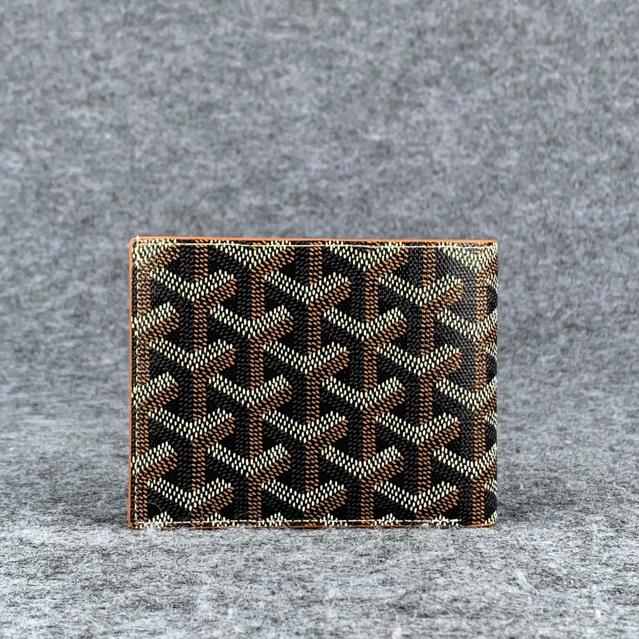 Goyard SLOT WALLET  'BLACK TAN'