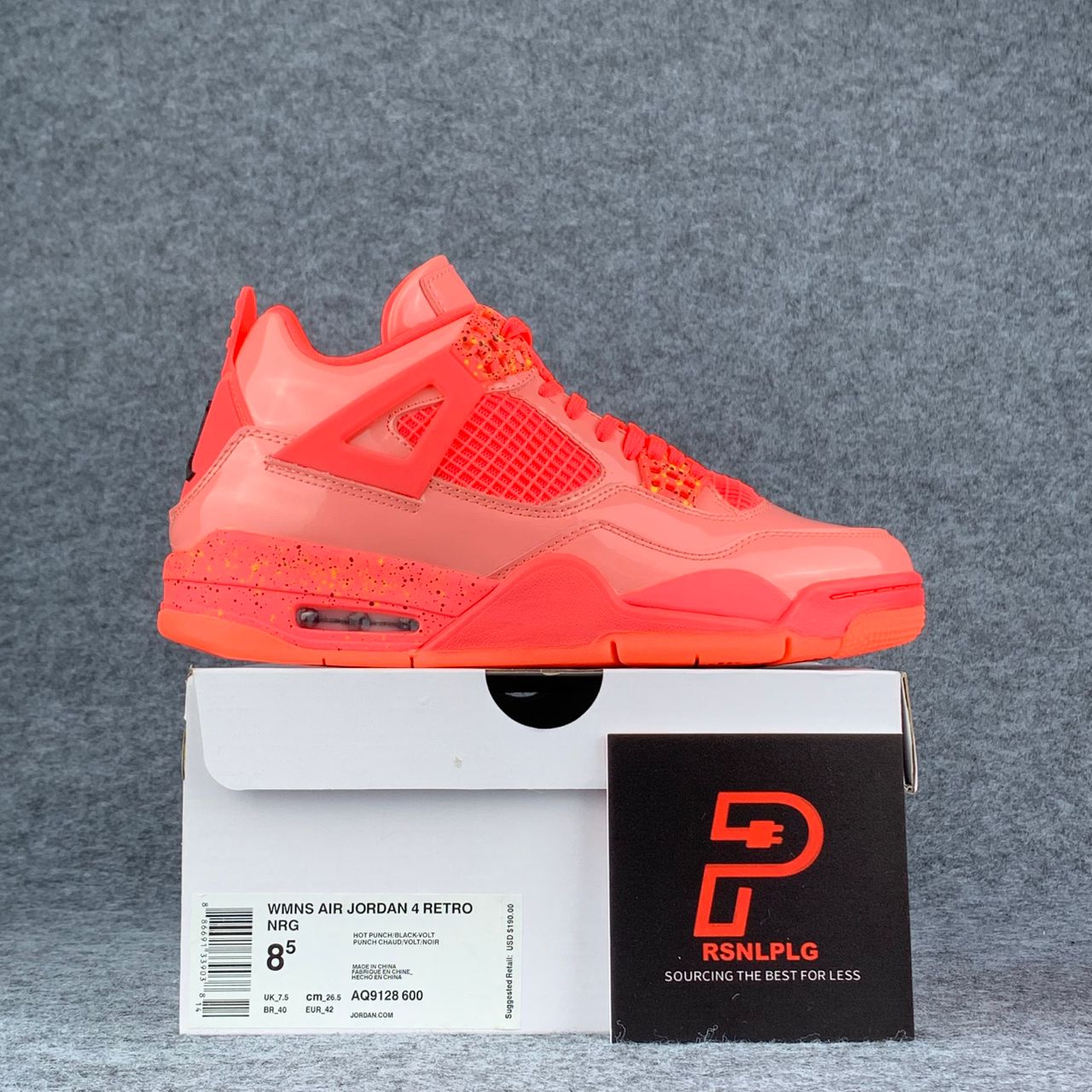 Wmns Air Jordan 4 Retro NRG 'Hot Punch'