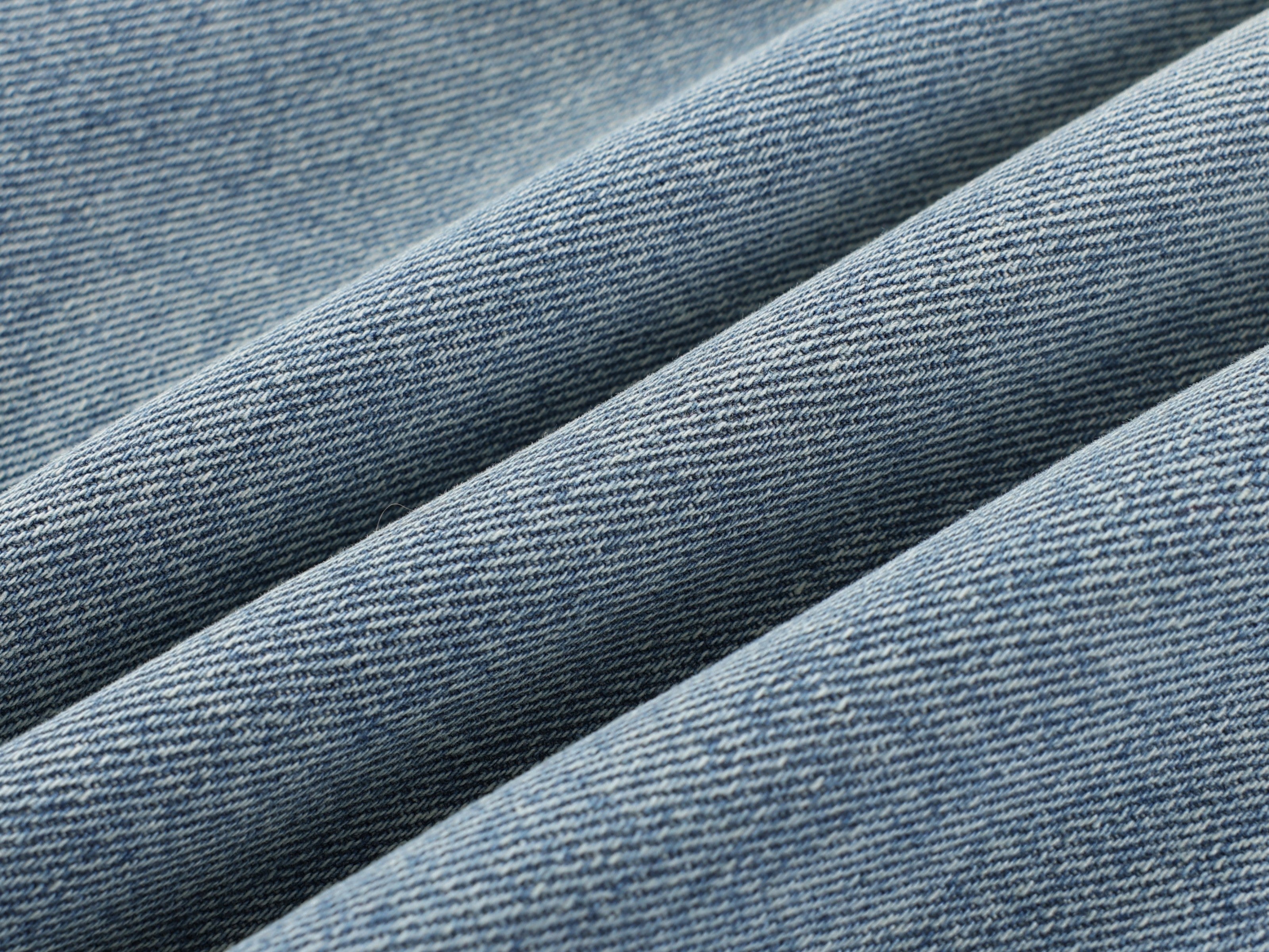 CapCabin Fleece-Lined Stacked Denim Pants