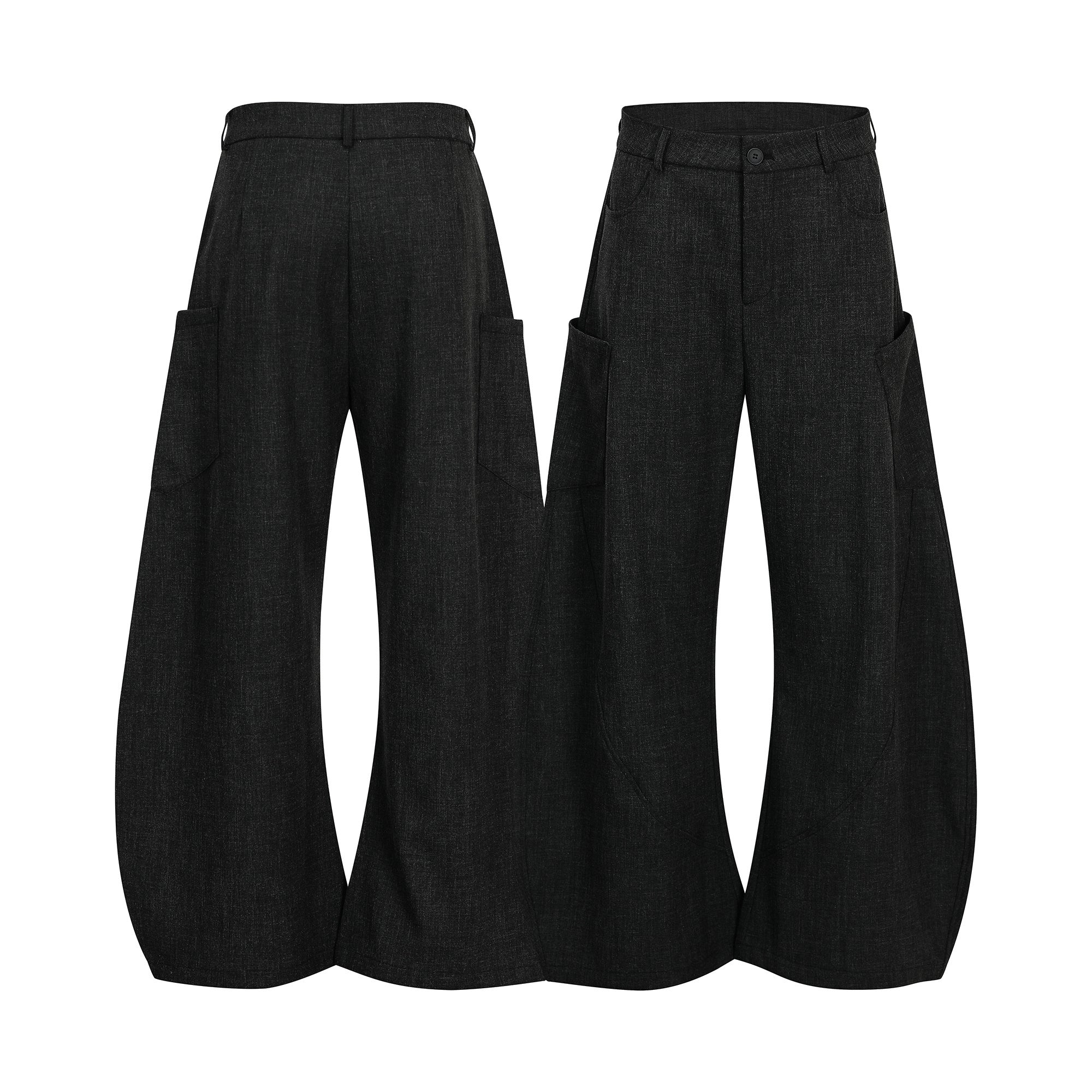 CapCabin “Utility Wide-Leg Cargo Pants”