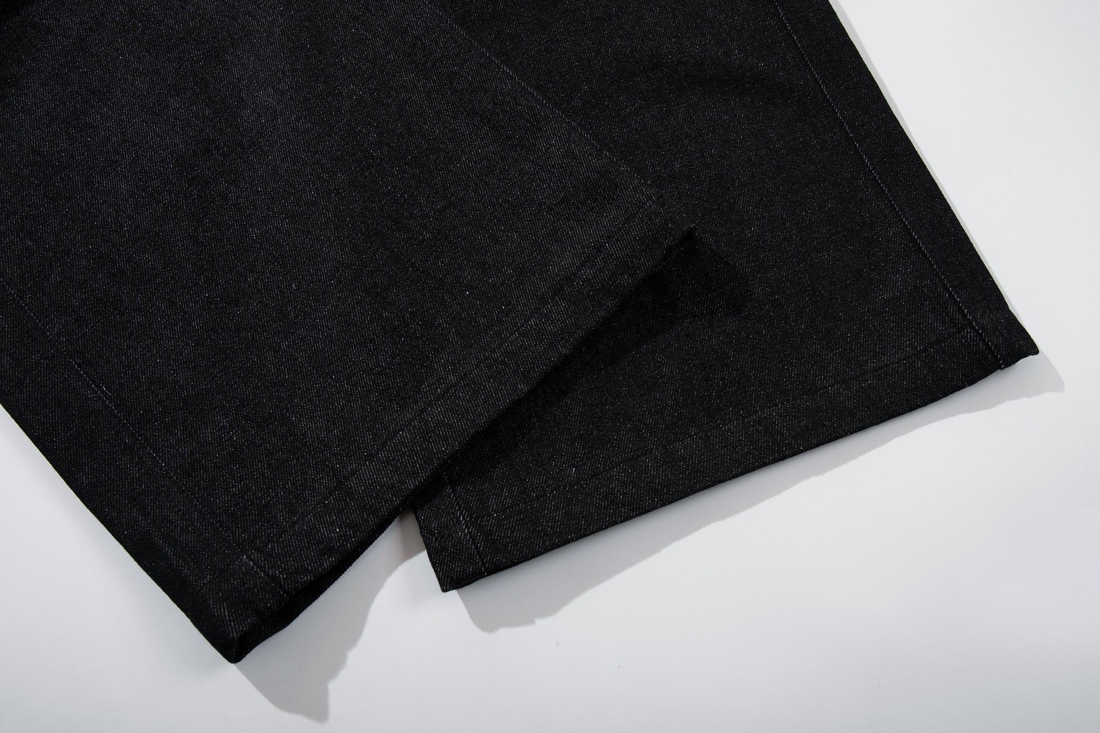 CapCabin Wide Leg Button Fly Denim Pants