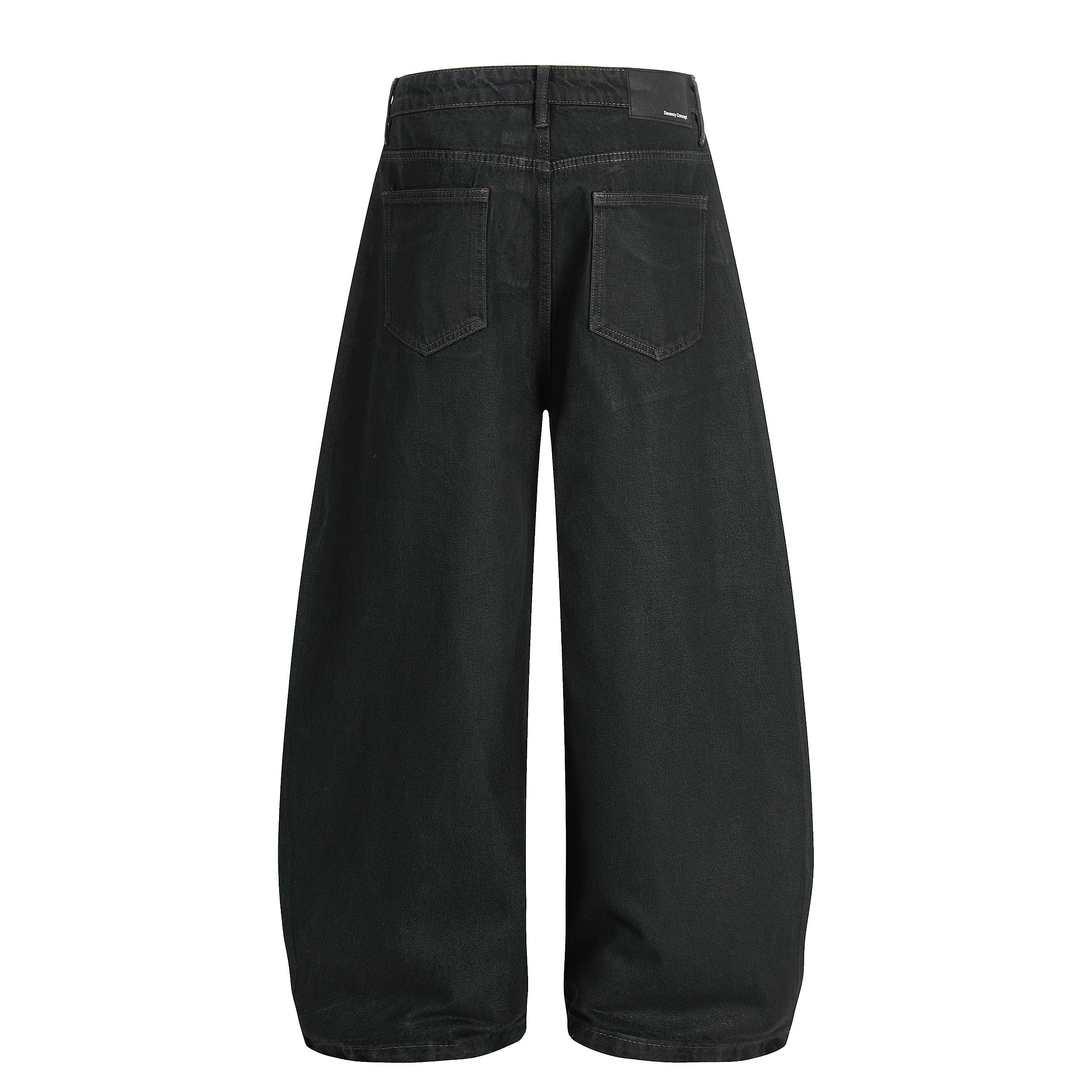 CapCabin Minimal Curved Denim Pants