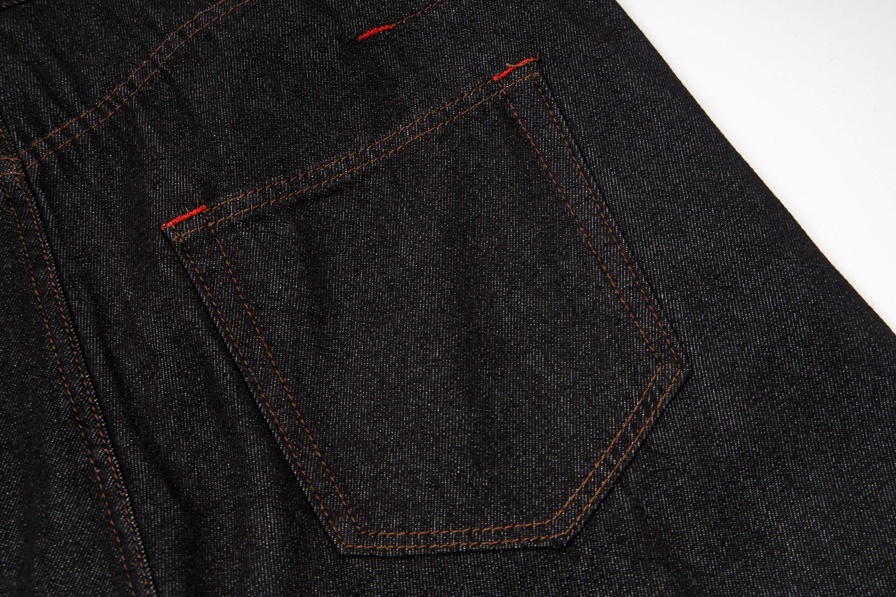 CapCabin Hook Closure Wide-Leg Denim Pants