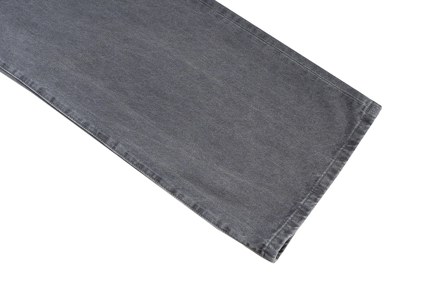 CapCabin Button-Fly Washed Denim Pants