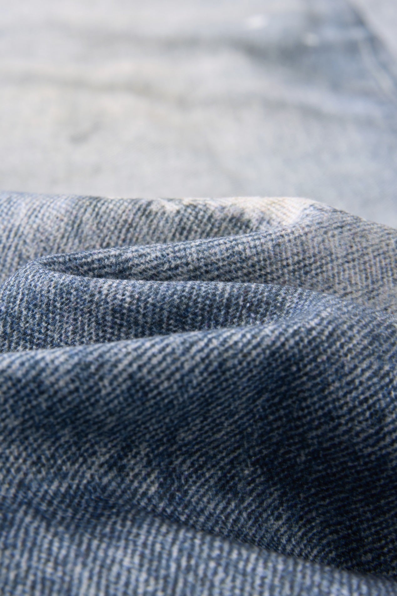 CapCabin Layered Waist Distressed Jeans