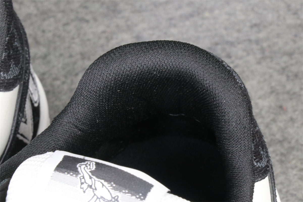 LV Trainer Low 'Velcro Strap - Black Monogram Denim'