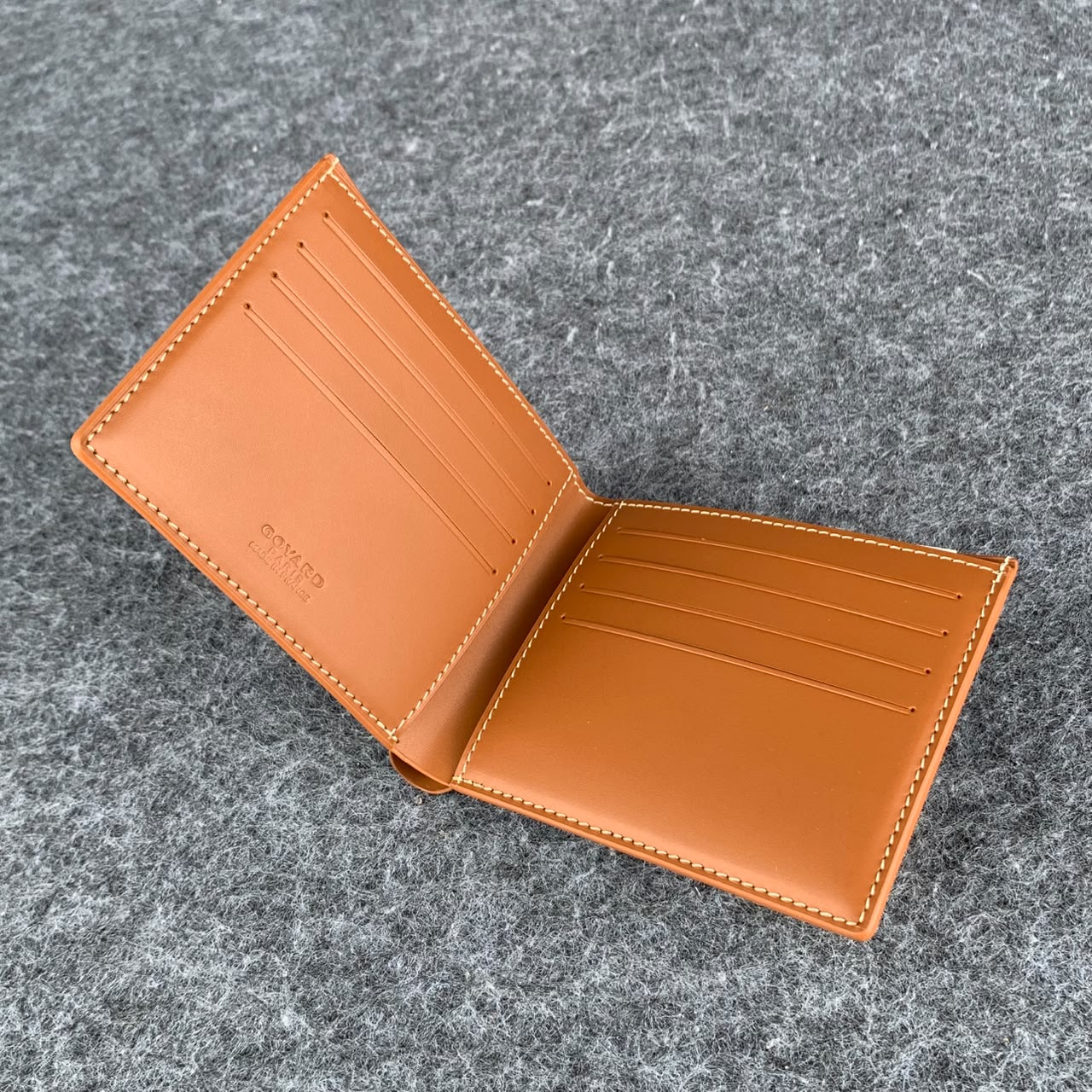 Goyard SLOT WALLET  'BLACK TAN'